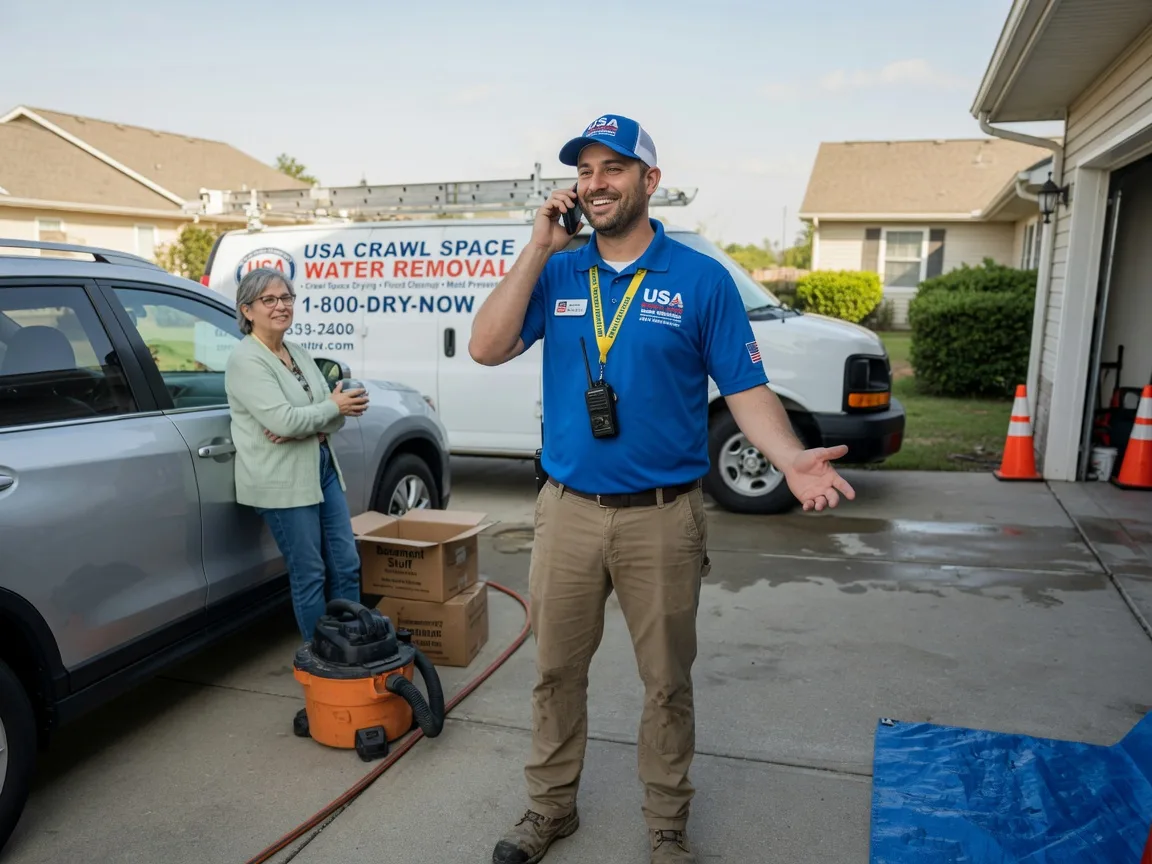 Crawl Space Water Removal Titus, AL FAQs